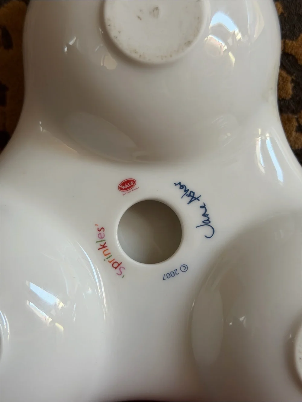 Jane Asher ‘Sprinkles’ Three Bowl Serving Caddy, 2007